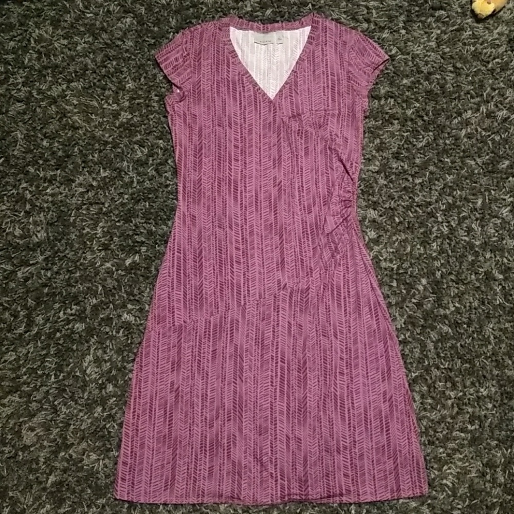 EUC Athleta purple care free dress sz XS